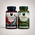 The Teds Stack — Teds Daily and Teds Flow bottles